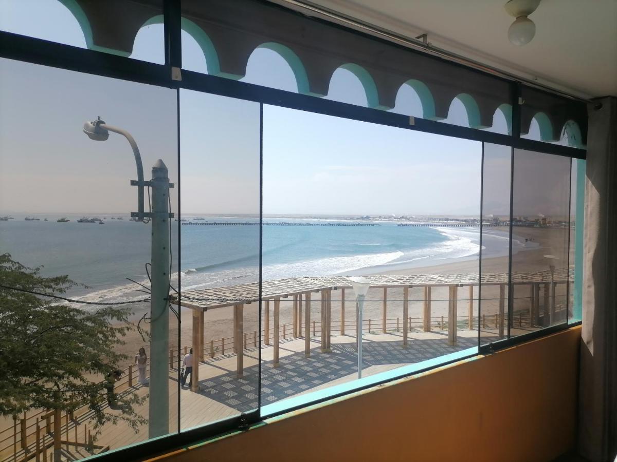 Hospedaje Restaurante El Hombre بويرتو شيكاما المظهر الخارجي الصورة