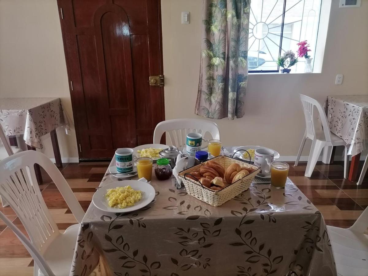 Hospedaje Restaurante El Hombre بويرتو شيكاما المظهر الخارجي الصورة