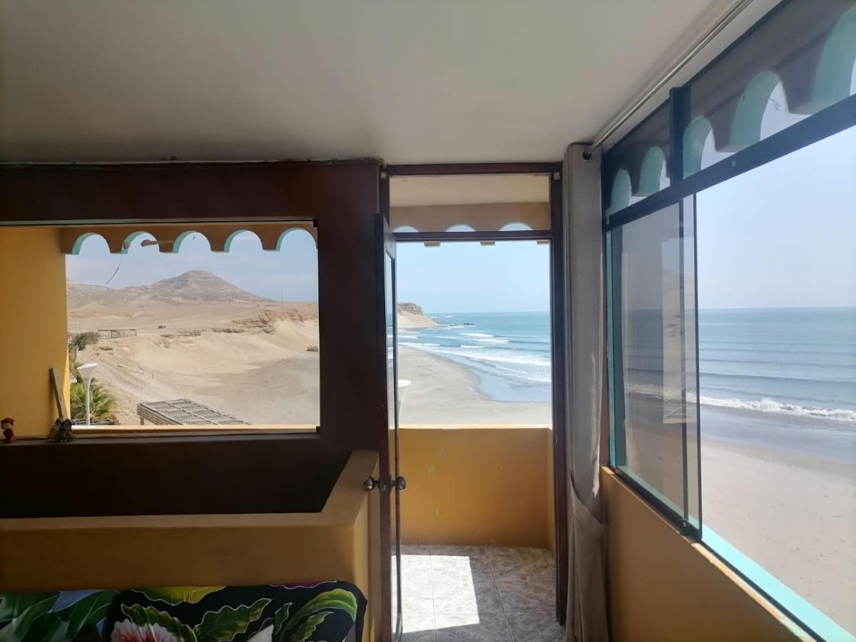 Hospedaje Restaurante El Hombre بويرتو شيكاما المظهر الخارجي الصورة